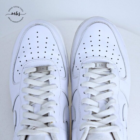 Nike‎ Air Force 1 Low \'07 Leather White Men 11.5 main image 8